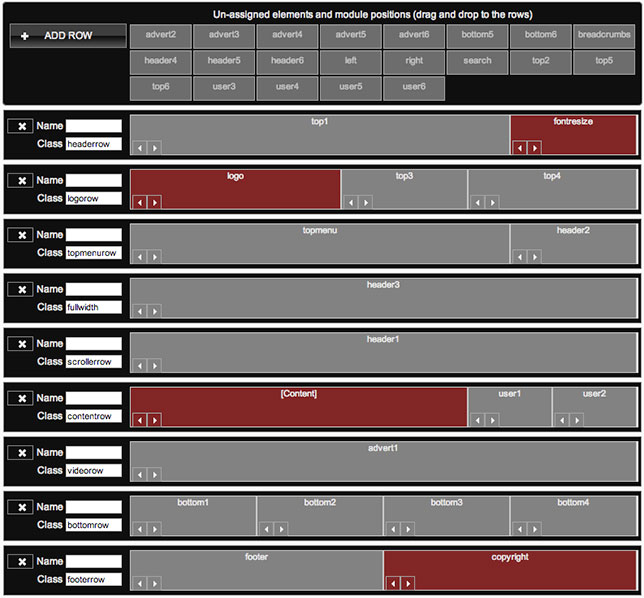 layout editor